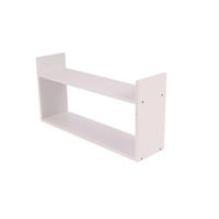 WANDREGAL 70/18/35 cm  - Weiss, Basics, Holzwerkstoff (70/18/35cm) - Globo