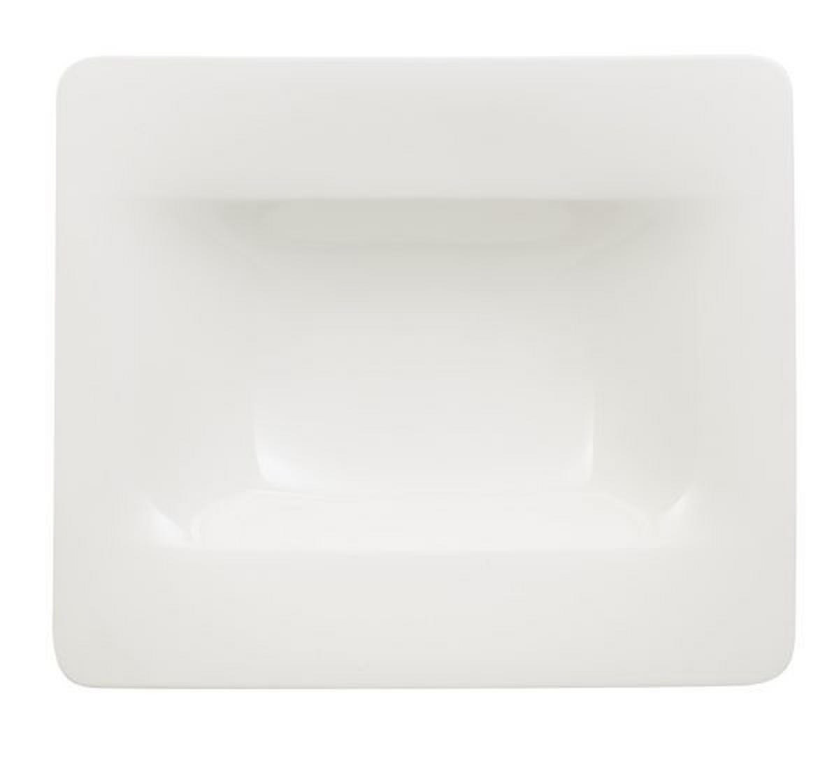 SUPPENTELLER Weiß Bone China Modern Grace  - Weiß, Basics, Keramik (24/24cm) - Villeroy & Boch