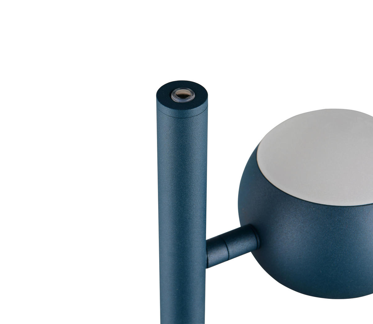 LED-STEHLEUCHTE Cannon 25/150 cm   - Blau, KONVENTIONELL, Metall (25/150cm) - Musterring