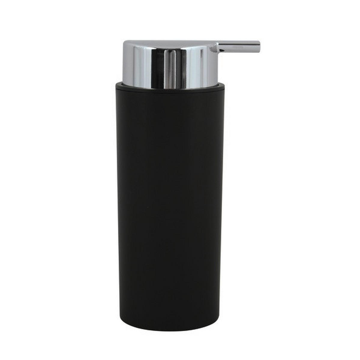 BAD-ACCESSOIRE-SET Kunststoff  - Schwarz, Basics, Kunststoff (19,7/19,7/29,8cm) - Spirella