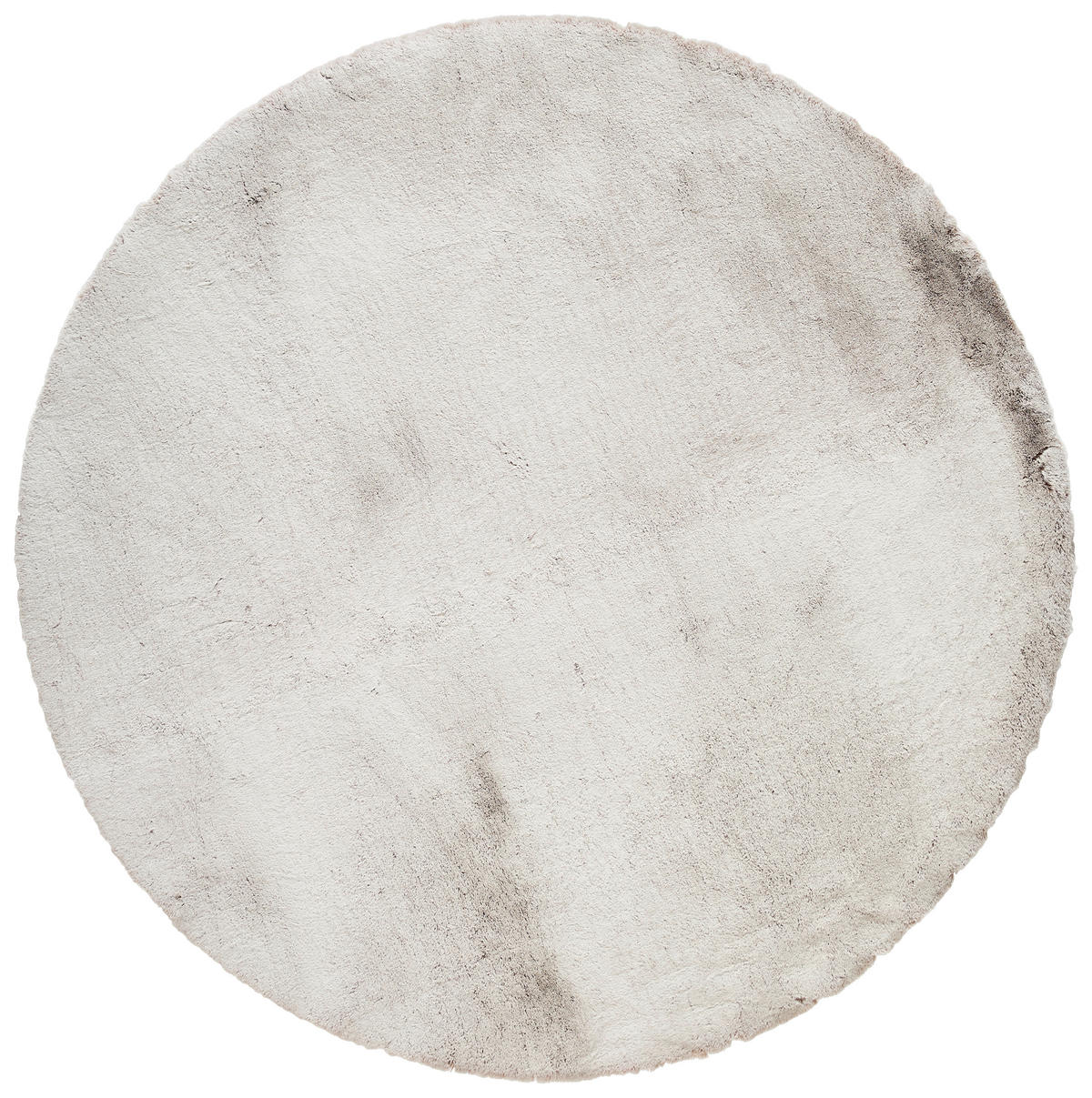 HOCHFLORTEPPICH 160 cm Braun, Weiß  - Braun/Weiß, Basics, Textil (160cm) - Novel