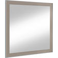 WANDSPIEGEL 80/77/2 cm    - Taupe, Design, Glas (80/77/2cm) - Novel