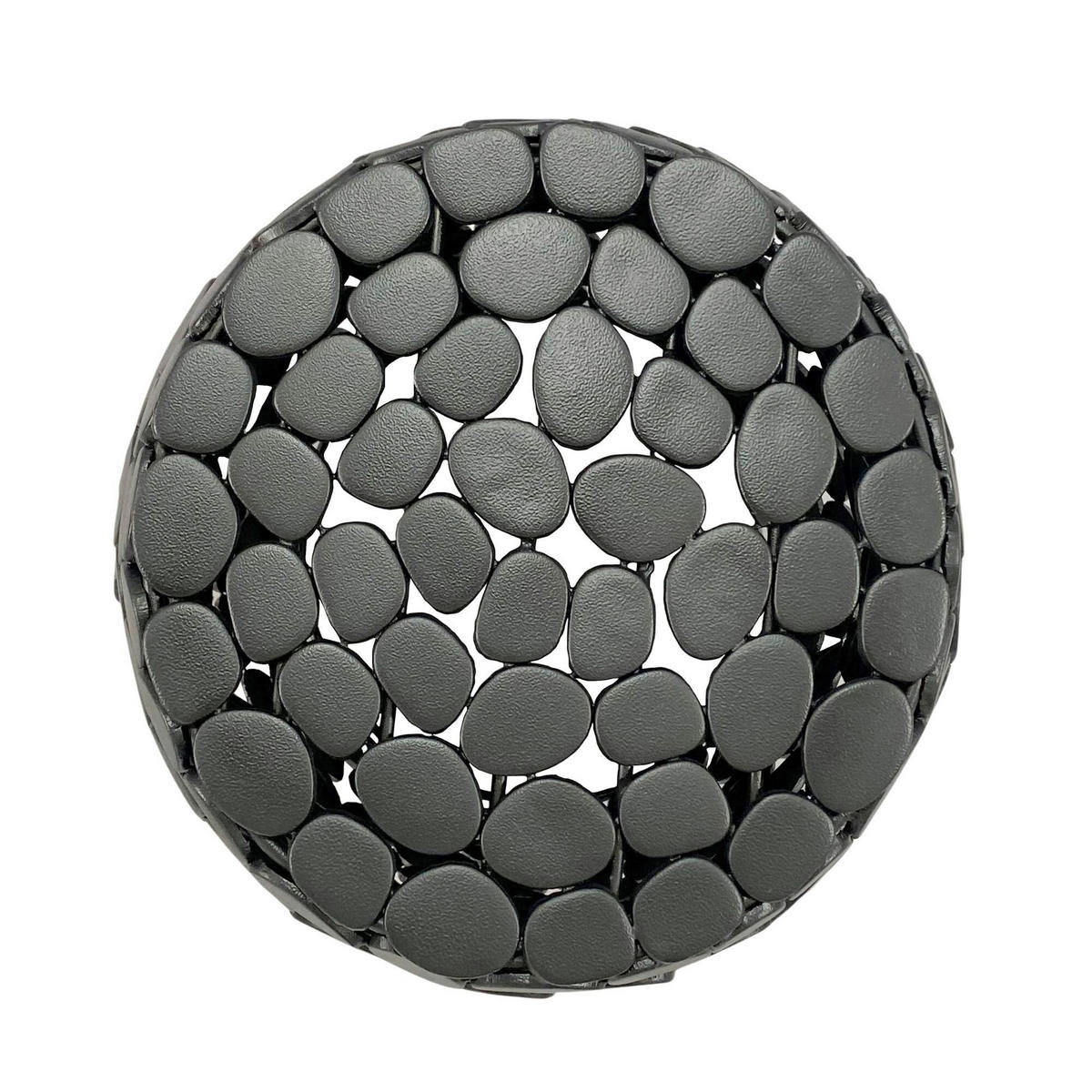 PRÍRUČNÝ STOLÍK, čierna - čierna, Design, kov (40/46/40cm) - Livetastic