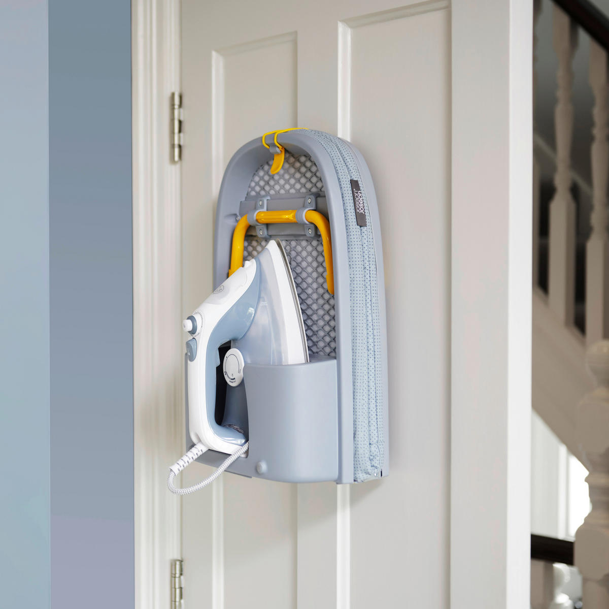 LIKALNA DESKA - siva, Basics, tekstil (90/11/15,5cm) - Joseph Joseph