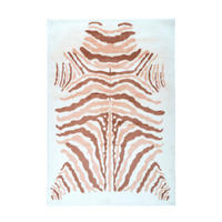 HOCHFLORTEPPICH 160/230 cm Creme, Taupe  - Taupe/Creme, KONVENTIONELL, Textil (160/230cm)