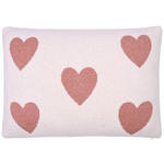 ZIERKISSEN  40/60 cm   - Elfenbein/Rosa, Trend, Textil (40/60cm) - Esposa
