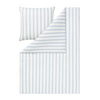 BETTWÄSCHE 2-teilig Atelier Interlock-Jersey 155/220 cm  - Hellblau, Design, Textil (155/220cm) - Estella