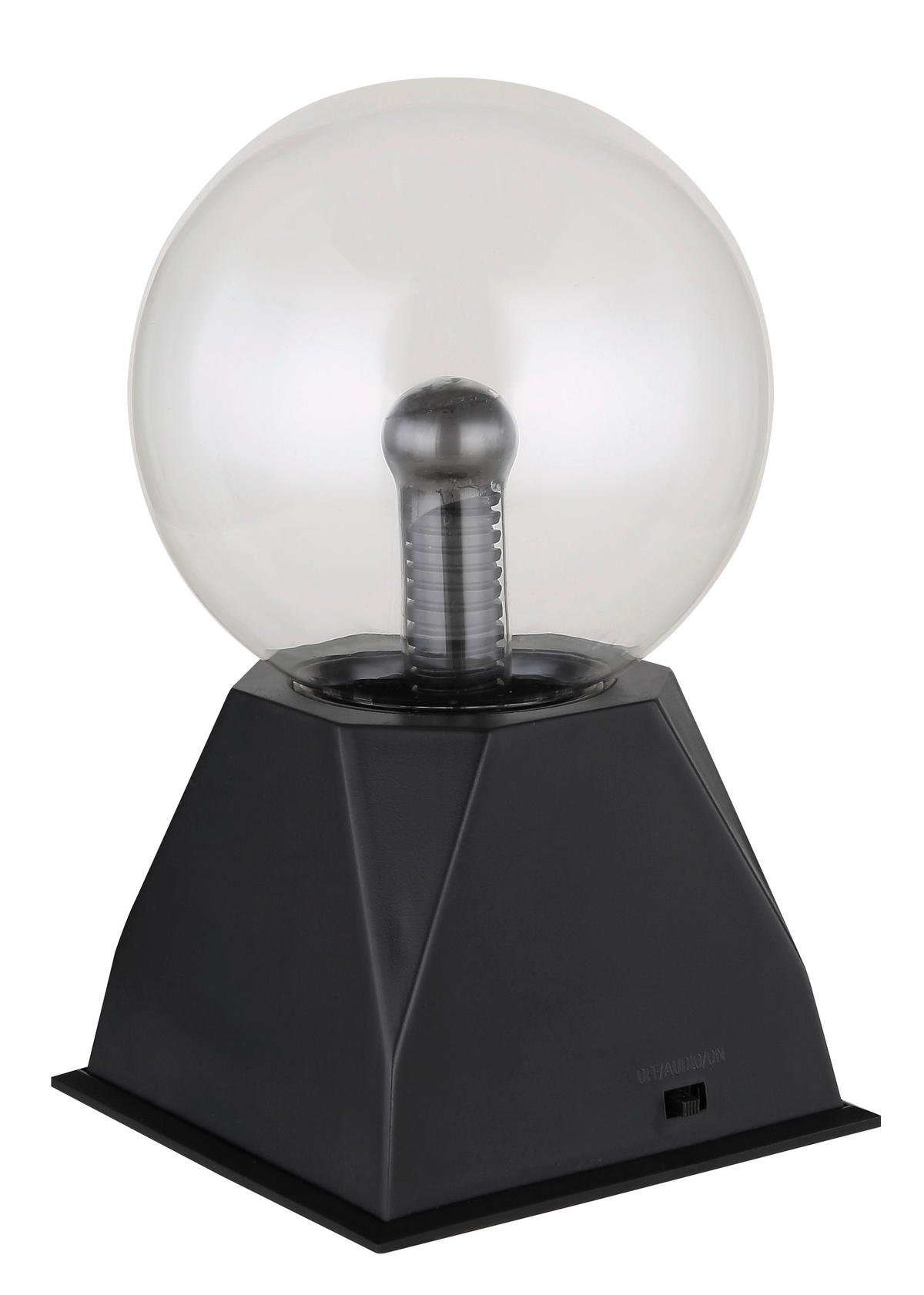 AKKU-TISCHLEUCHTE - Klar/Schwarz, Basics, Kunststoff (12,7/20,5cm) - Globo