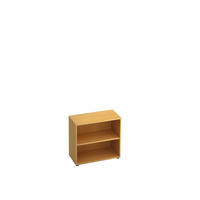 REGAL  80/74,8/40 cm Buchefarben  - Buchefarben/Schwarz, KONVENTIONELL, Holzwerkstoff/Kunststoff (80/74,8/40cm) - Venda
