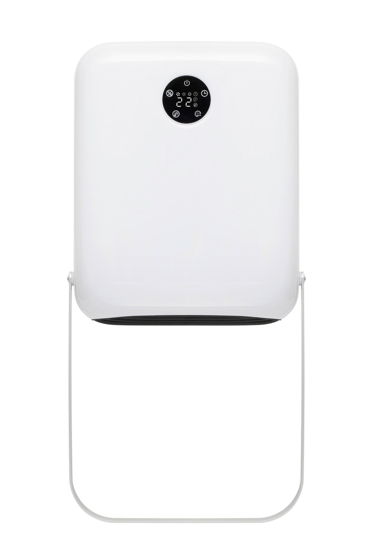 FŰTŐTEST - fehér, Basics, fém (27/33/12cm)