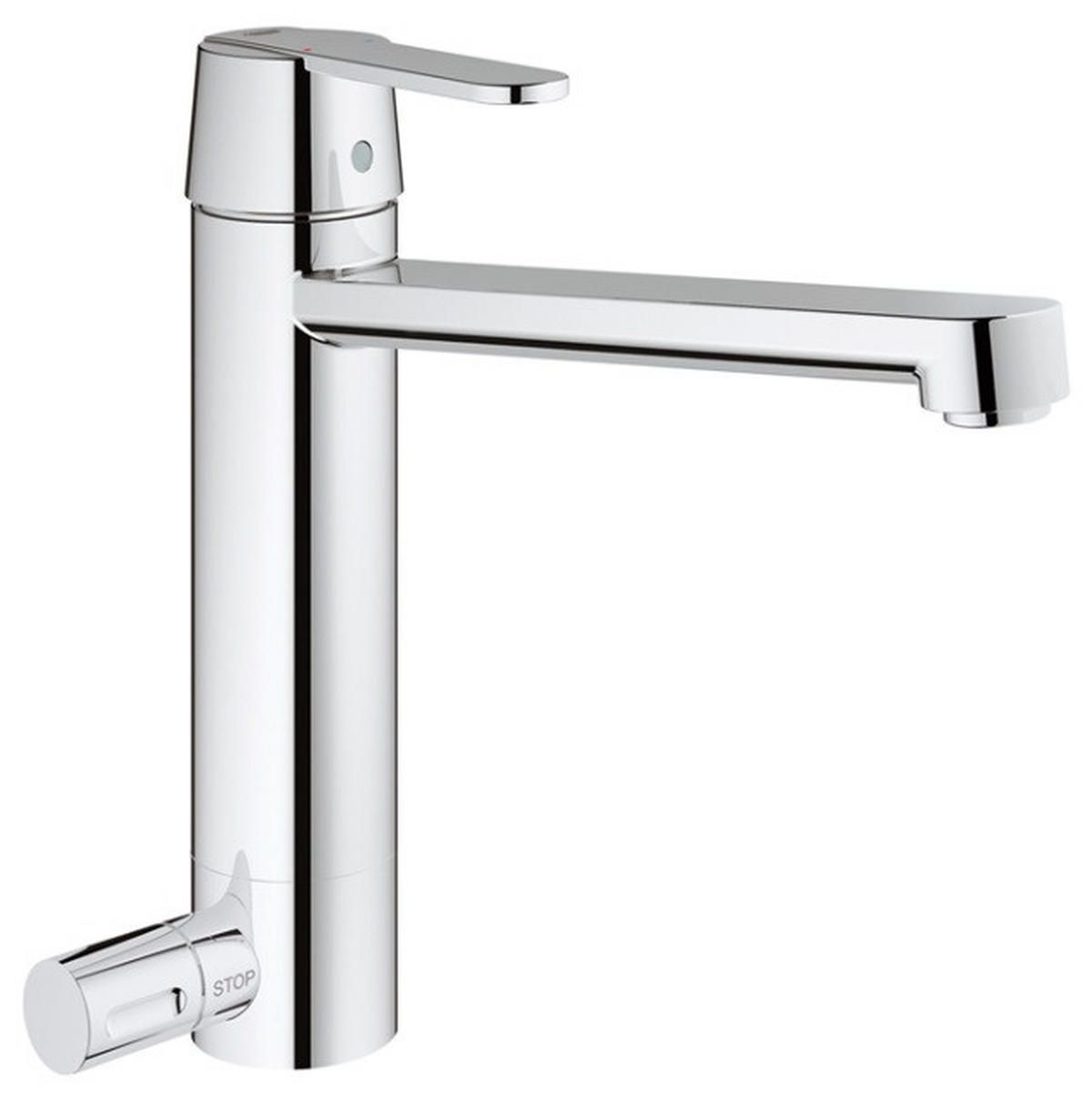 KÖKSBLANDARE - stålfärgad, Basics, metall (23,5/6,5/25,5cm) - Grohe