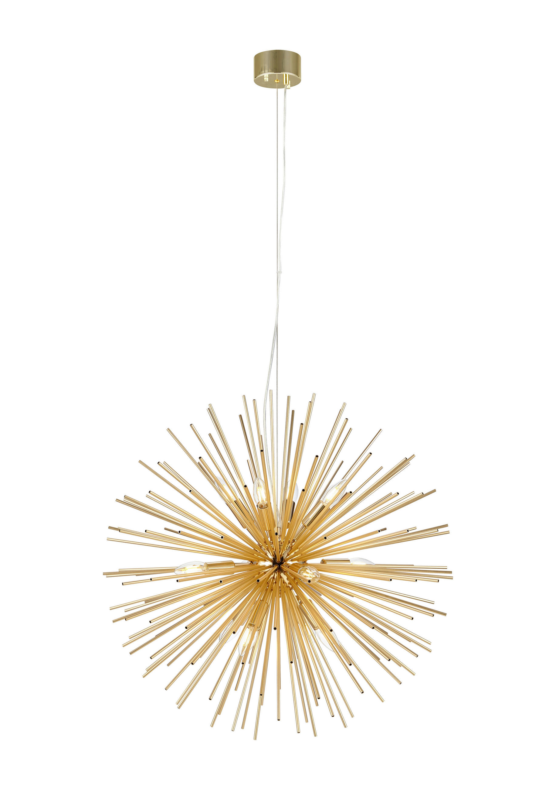 HÄNGELEUCHTE 72/185 cm   - Goldfarben, Basics, Metall (72/185cm) - Markslöjd