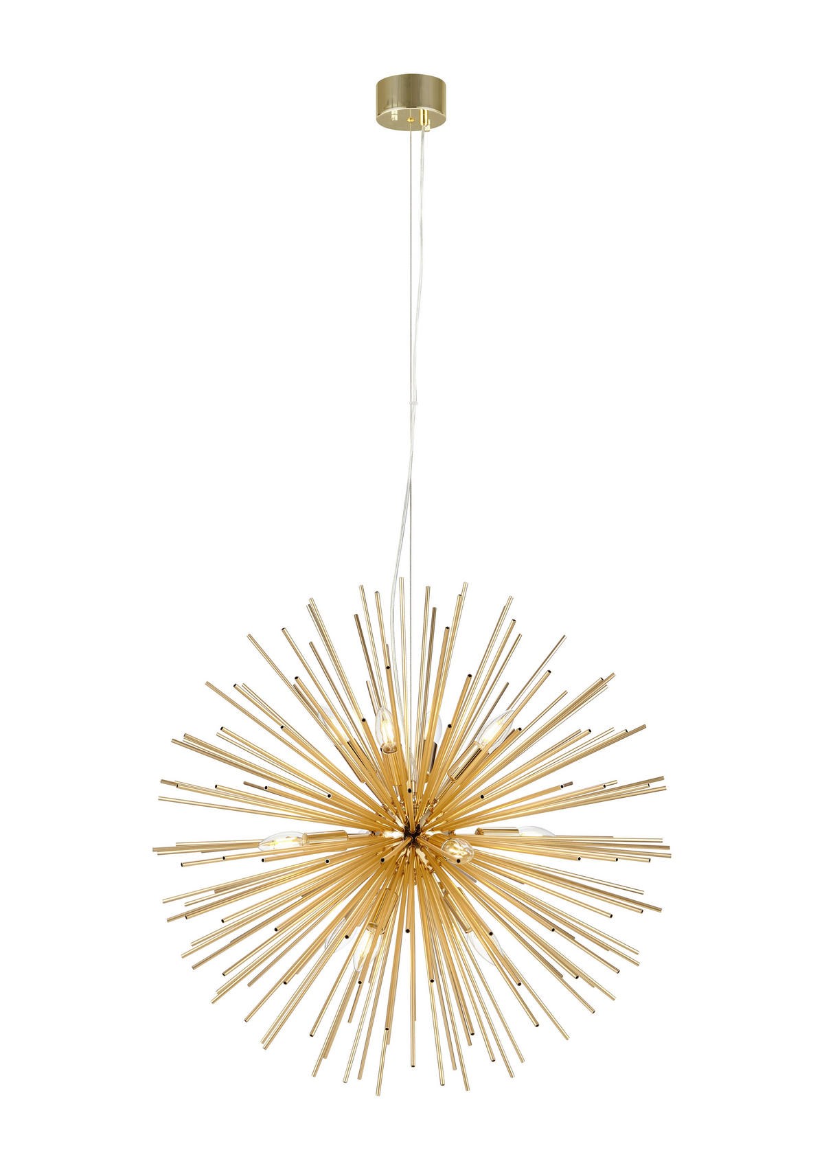 HÄNGELEUCHTE 72/185 cm   - Goldfarben, Basics, Metall (72/185cm) - Markslöjd