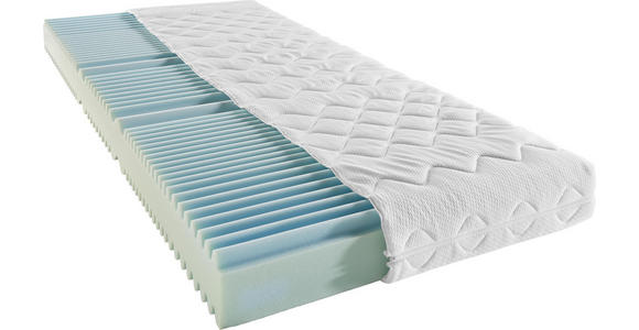 ROLLMATRATZE 90/200 cm - Weiß, Basics, Textil (90/200cm) - Sleeptex