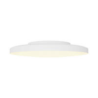 LED-DECKENLEUCHTE Serenova 28/6,5 cm   - Weiß, Design, Kunststoff (28/6,5cm) - Nordlux