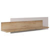 WANDBOARD in 120/30/25 cm Eichefarben, Sandfarben  - Sandfarben/Eichefarben, MODERN, Holzwerkstoff (120/30/25cm) - Hom`in