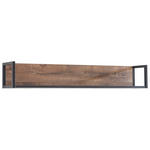 WANDBOARD Bastian Bastian  150/24/25 cm  - Eichefarben/Dunkelgrau, KONVENTIONELL, Holzwerkstoff/Metall (150/24/25cm) - Cantus