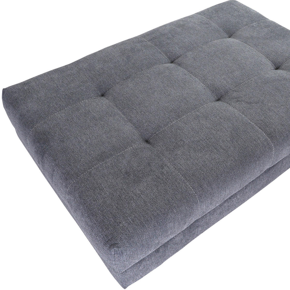 PALL i textil mörkgrå  - mörkgrå/kromfärg, Design, textil/plast (125/41/82cm) - MID.YOU