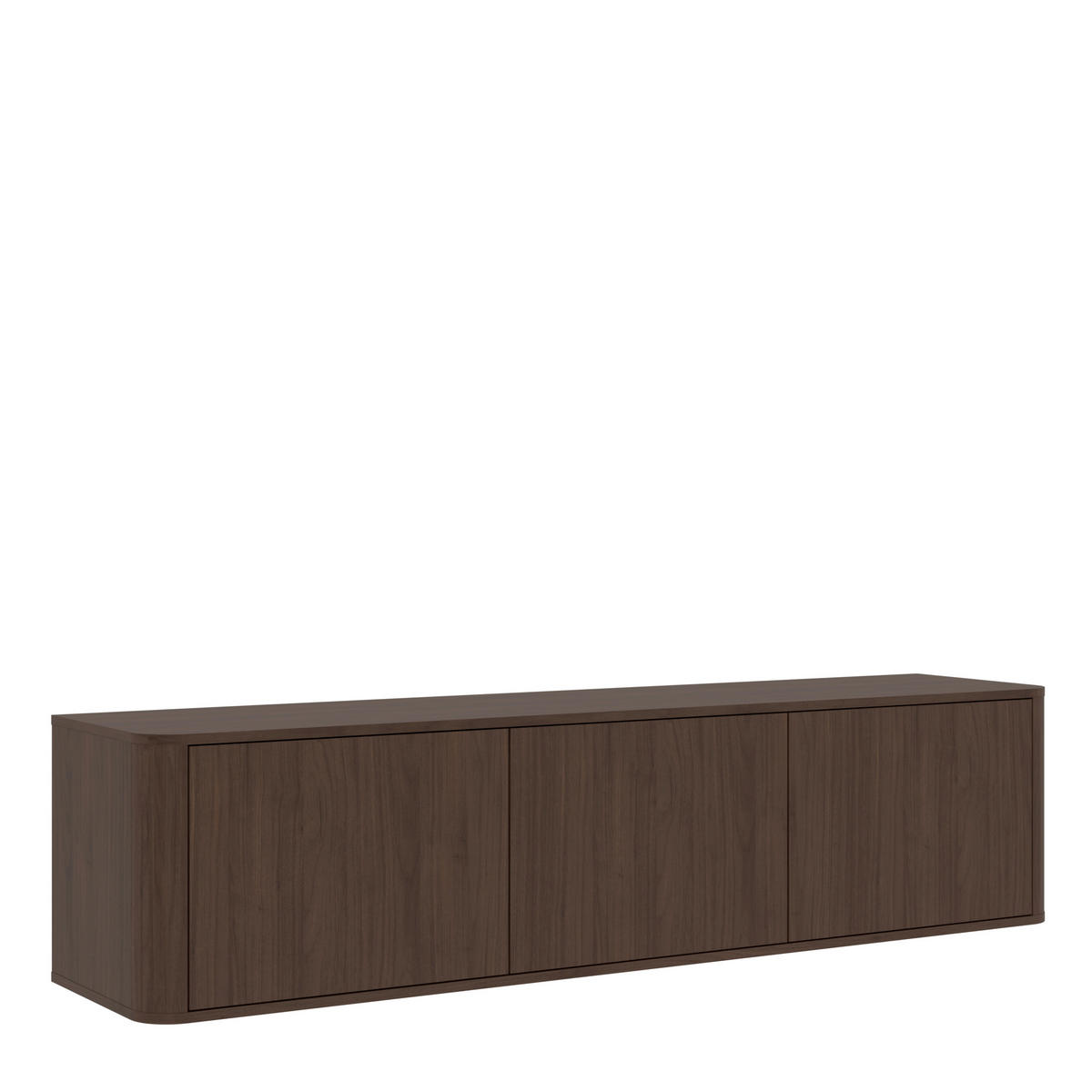 LOWBOARD  180/50/40 cm  stehend, hängend  - Walnussfarben, Design, Holzwerkstoff (180/50/40cm) - MID.YOU