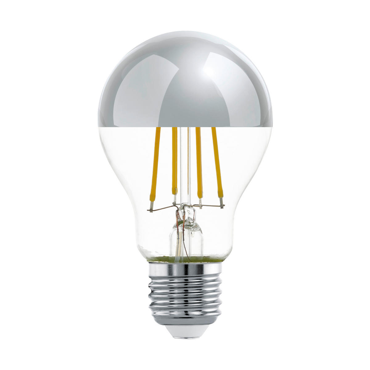 LED ŽÁROVKA E27 - barvy chromu, Basics, sklo (10,6cm) - Eglo