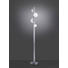 LED-STEHLEUCHTE - Weiß/Nickelfarben, KONVENTIONELL, Glas/Metall (22/153cm) LED-STEHLEUCHTE - Weiß/Nickelfarben, KONVENTIONELL, Glas/Metall (22/153cm)