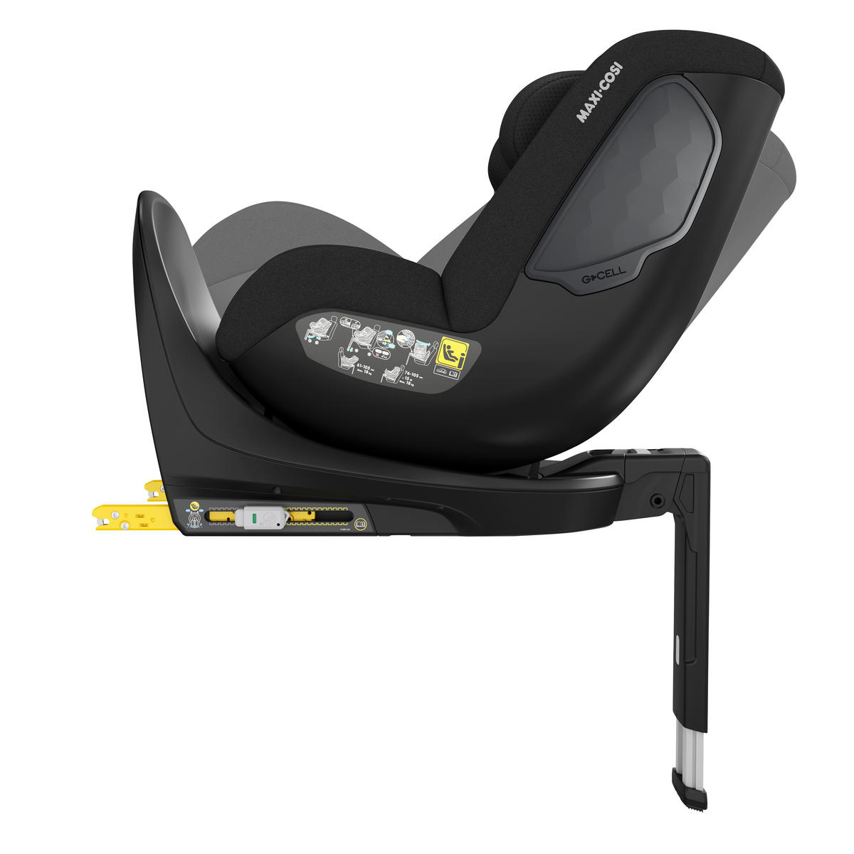 AUTO-SEDIŠTE ZA DECU  Mica Eco i-Size Authentic Black  - crna, Osnovno, tekstil/plastika - Maxi-Cosi
