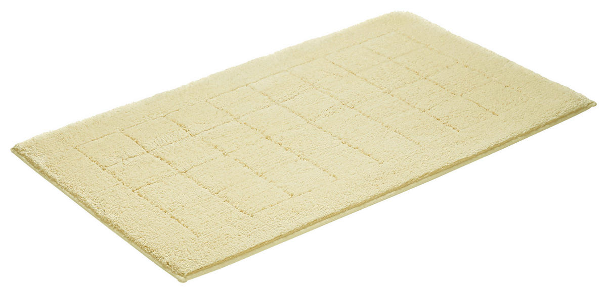 Badteppich 60 x 100 Creme 60/100 cm  - Creme, Basics, Kunststoff/Textil (60/100cm) - Vossen