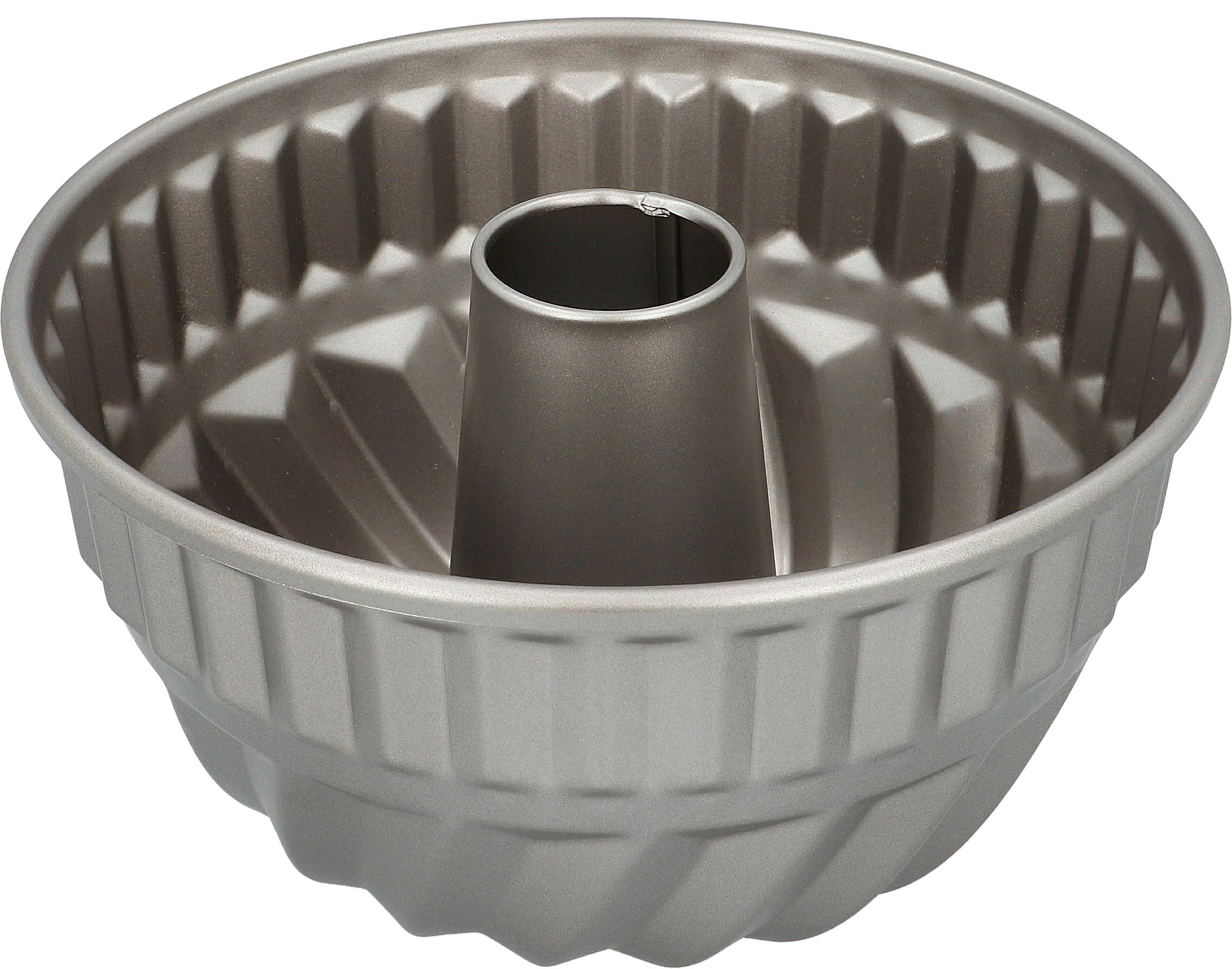 GUGELHUPFFORM - Silberfarben, KONVENTIONELL, Metall (24/12,5/24cm) - Birkmann