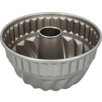 GUGELHUPFFORM  - Silberfarben, KONVENTIONELL, Metall (24/12,5/24cm) - Birkmann