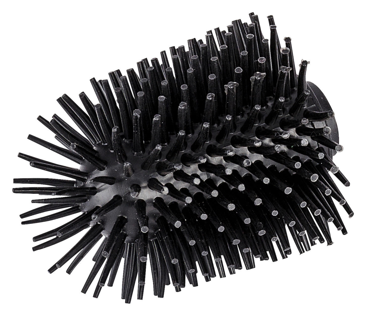 NÁHRADNÍ HLAVICE NA WC ŠTĚTKU - černá, Basics, plast (7,5/9,3cm)