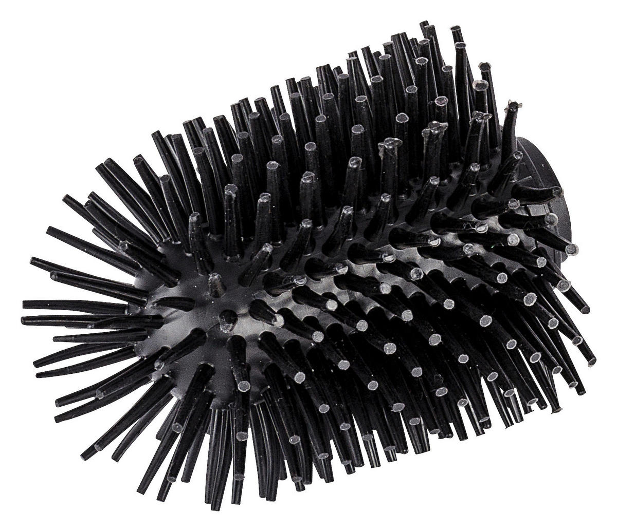 ERSATZBÜRSTENKOPF in   Kunststoff  - Schwarz, Basics, Kunststoff (7,5/9,3cm) - Wenko