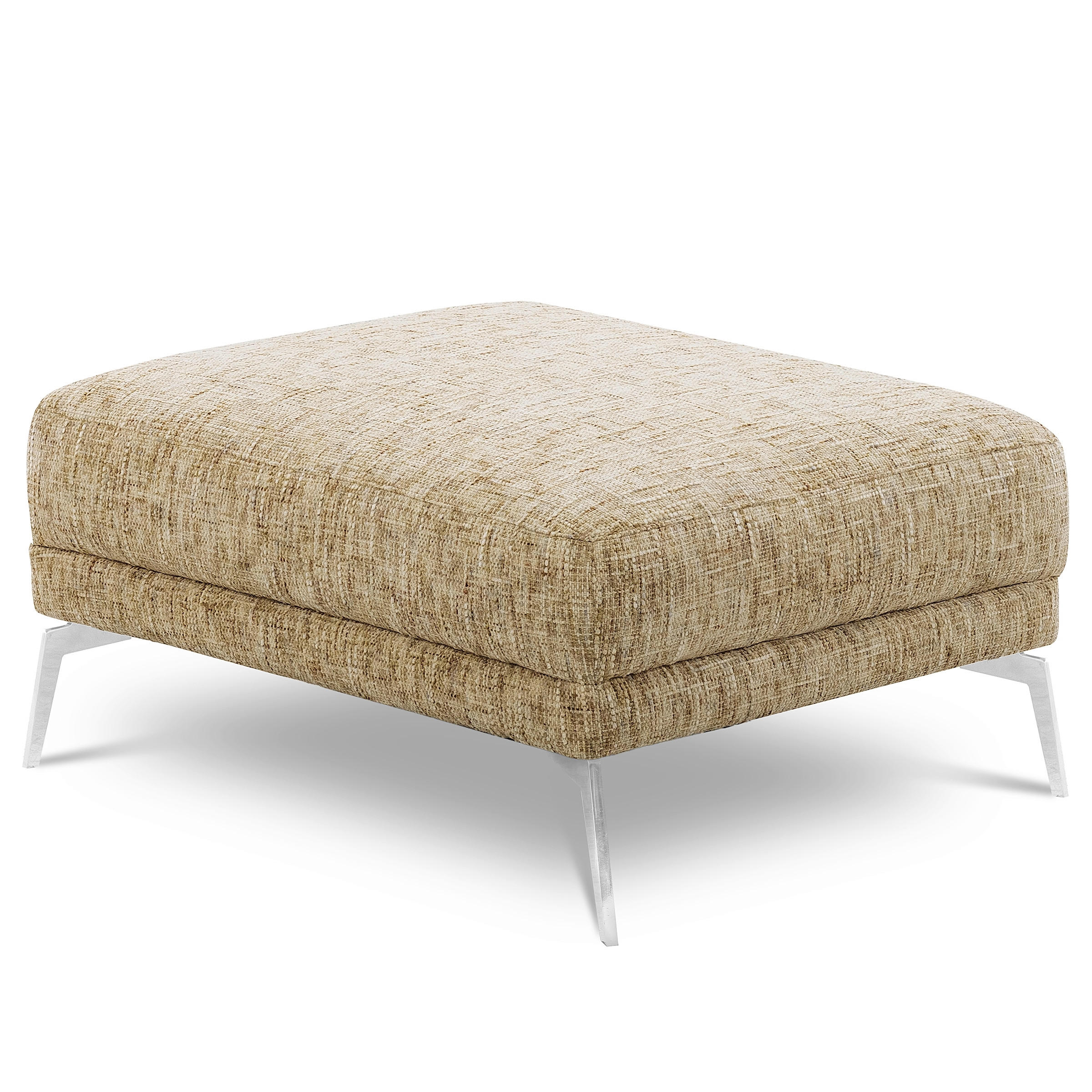 P & B Hocker Spring Hellbraun 96x45x80 cm