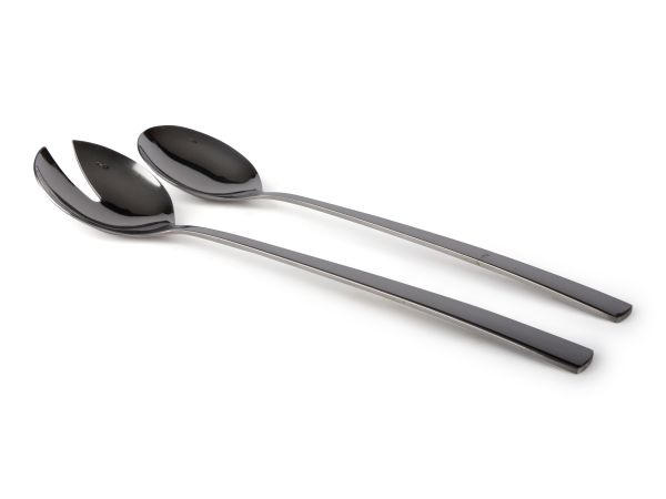 SALLADSBESTICK - stålfärgad, Basics, metall (24,3cm)