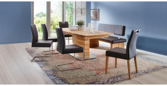 ESSTISCH in Holz 160(210)/90/75 cm - Buchefarben, KONVENTIONELL, Holz (160(210)/90/75cm) - Voleo
