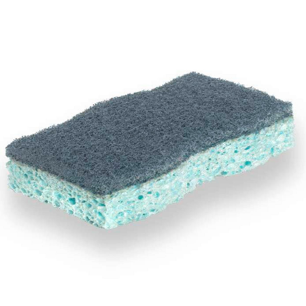 EDÉNYTISZTÍTÓ SZIVACS - türkiz, Basics, természetes anyagok (12,2/16,5/2,5cm) - Vileda