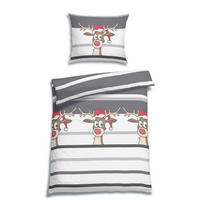 BETTWÄSCHE Flanell 140/200 cm  - Grau, Design, Textil (140/200cm) - Florella