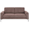 3-SITZER-SOFA Feincord Altrosa  - Chromfarben/Altrosa, Design, Textil/Metall (194/87/105cm) - Beldomo Style