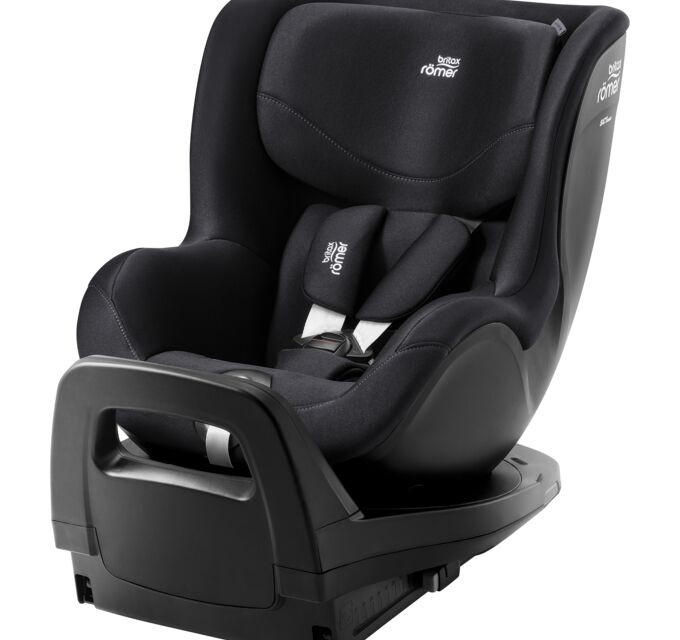 REBOARDER-KINDERSITZ Dualfix Pro M  - Schwarz, Basics, Textil (44/48cm) - Britax Römer