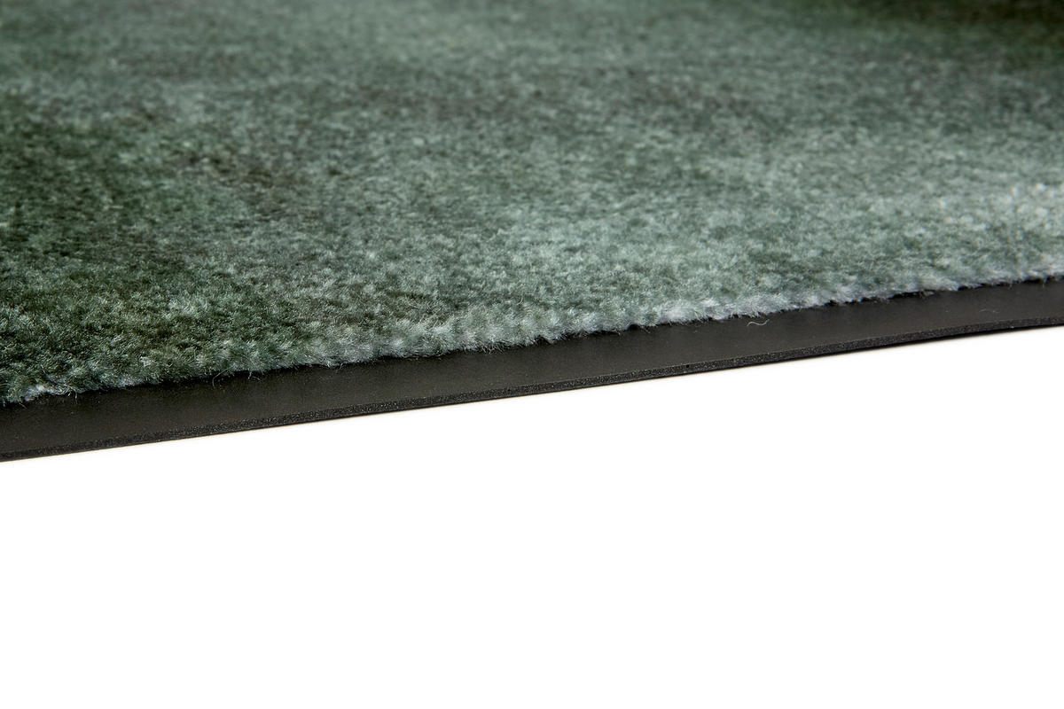 FUSSMATTE - Waldgrün, Design, Kunststoff/Textil (50/70cm) - Schöner Wohnen