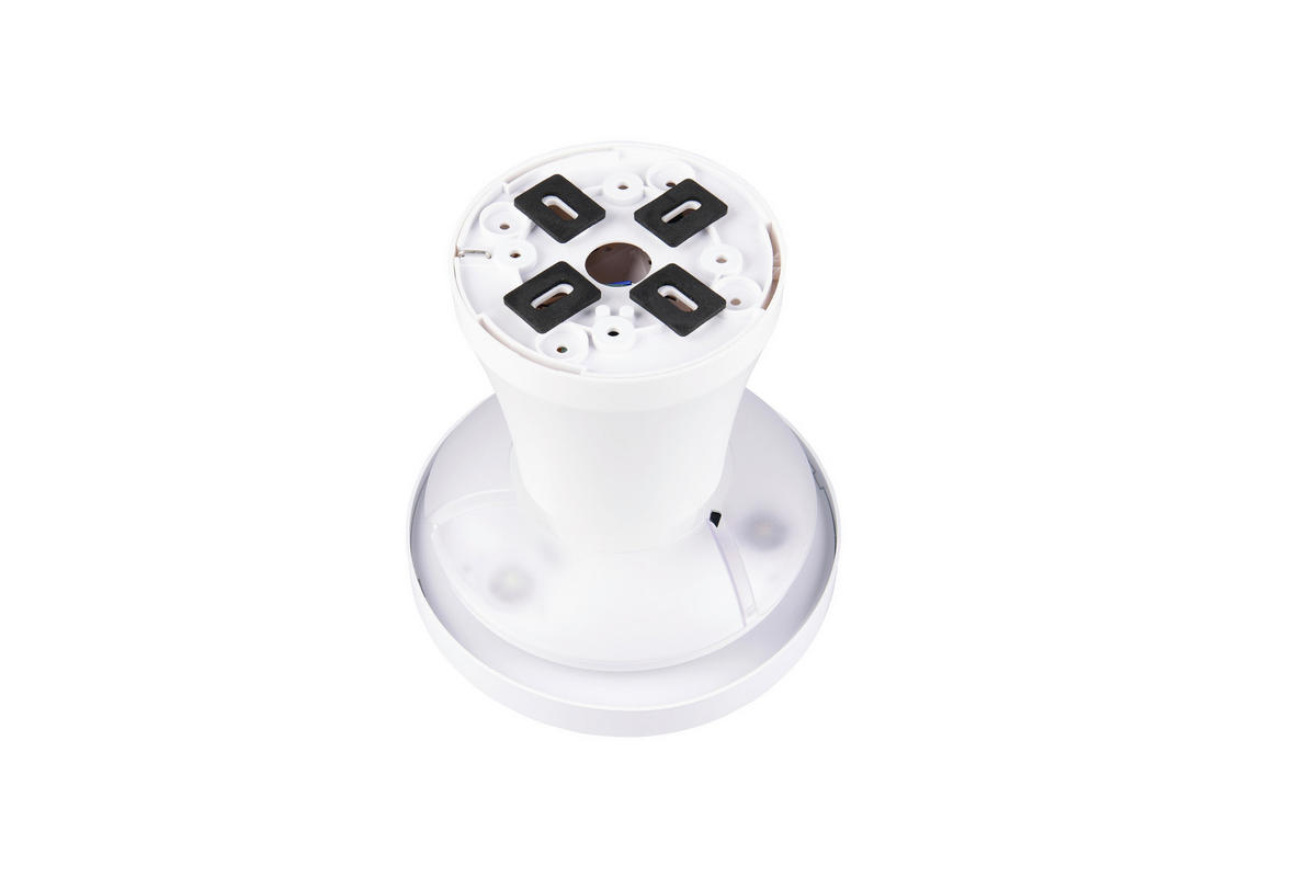DECKENVENTILATOR - Klar/Weiß, Design, Kunststoff/Metall (30/2cm)