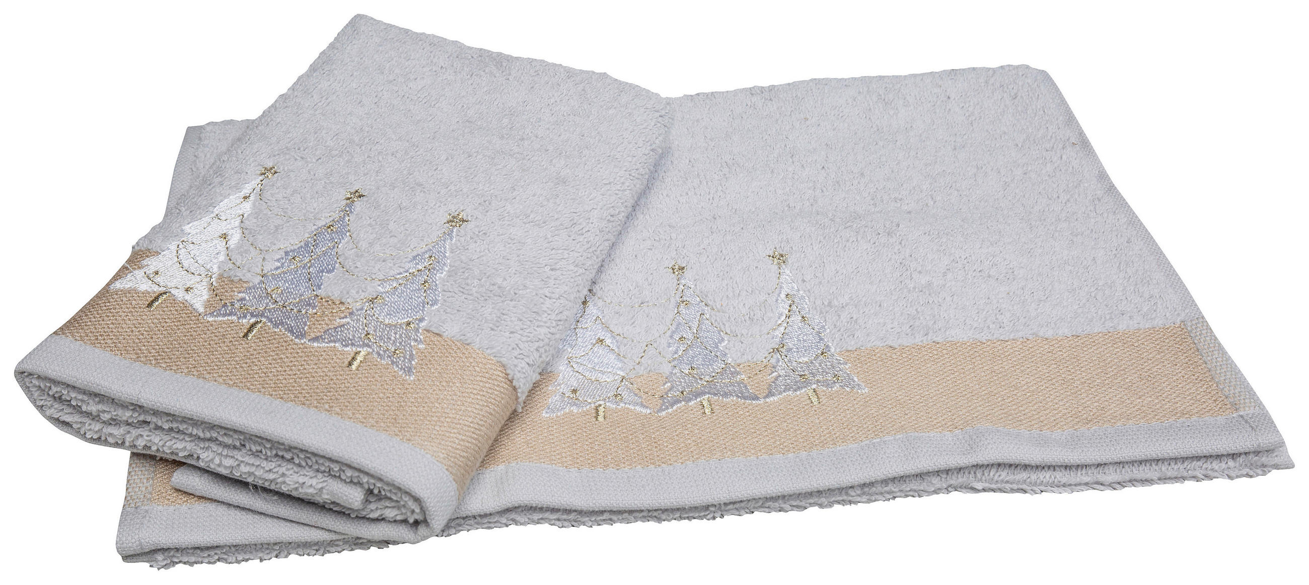 BRISAČA ZA GOSTE  zlate barve 30/50 cm  - zlate barve, Konvencionalno, tekstil (30/50cm) - X-Mas