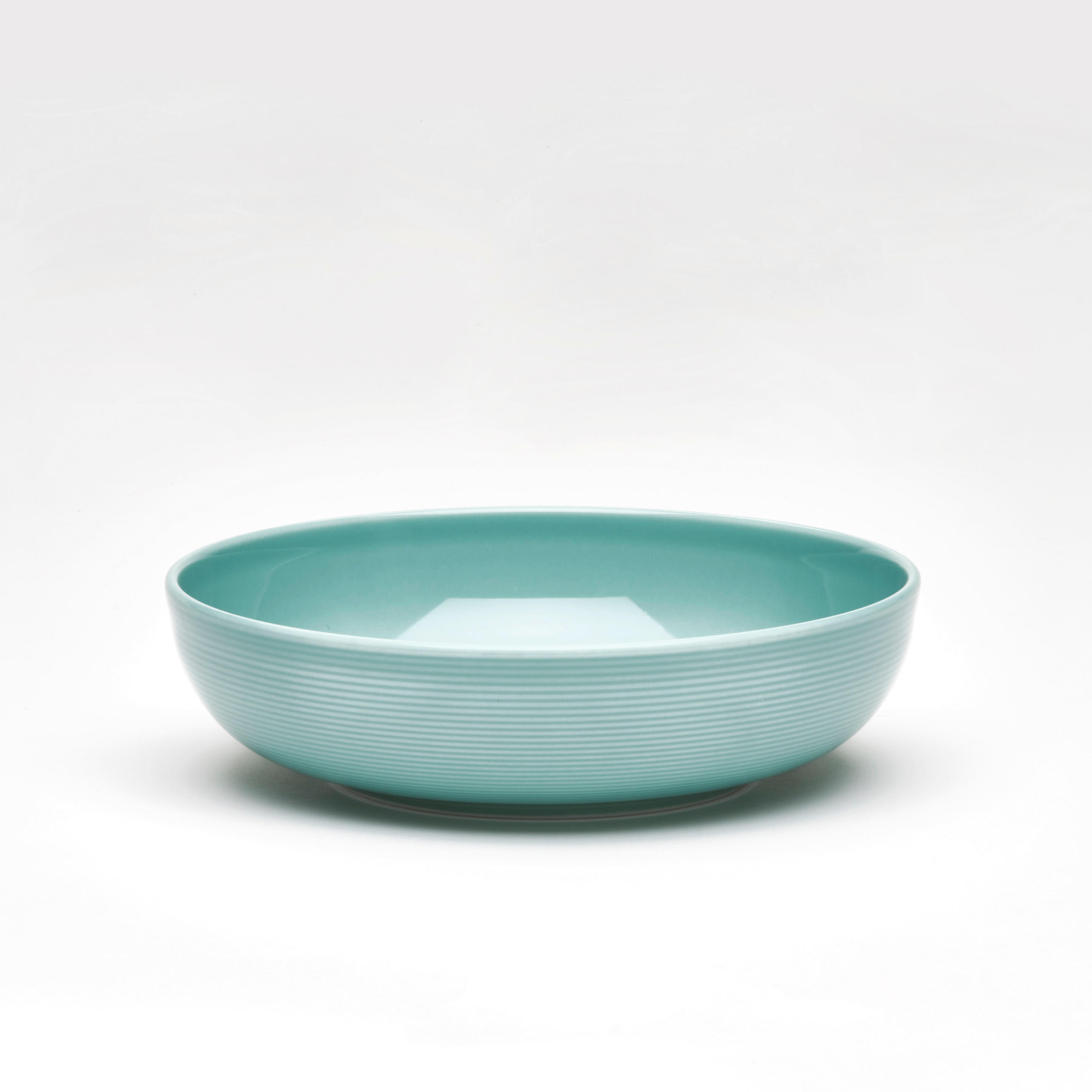 SCHALE Jive 21 cm   - Türkis, Basics, Keramik (21cm) - Van Well