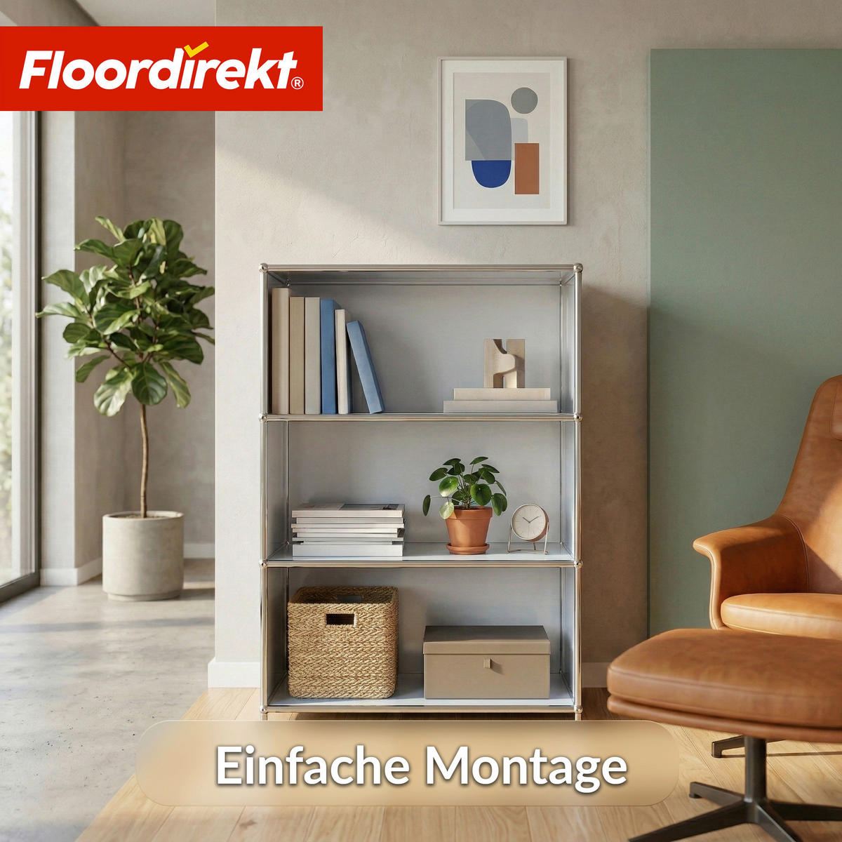 SIDEBOARD Concept Epure MK-101 75/120/40 cm  - Weiß, Basics, Metall (75/120/40cm) - Floordirekt