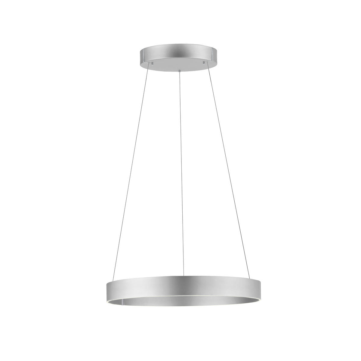 LAMPĂ SUSPENDATĂ CU LED 70/350 cm  - culoare aluminiu, Design, plastic/metal (70/350cm)