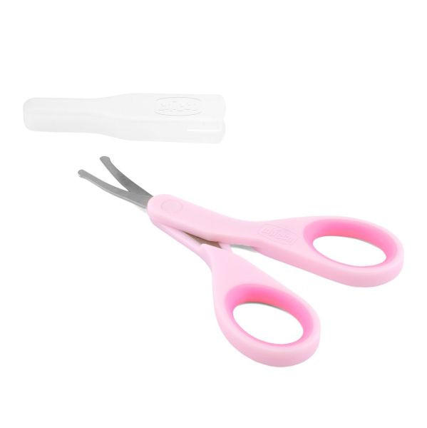 ŠKARICE ZA NOKTE   - bijela/ružičasta, Basics, metal/plastika (4/12cm) - Chicco