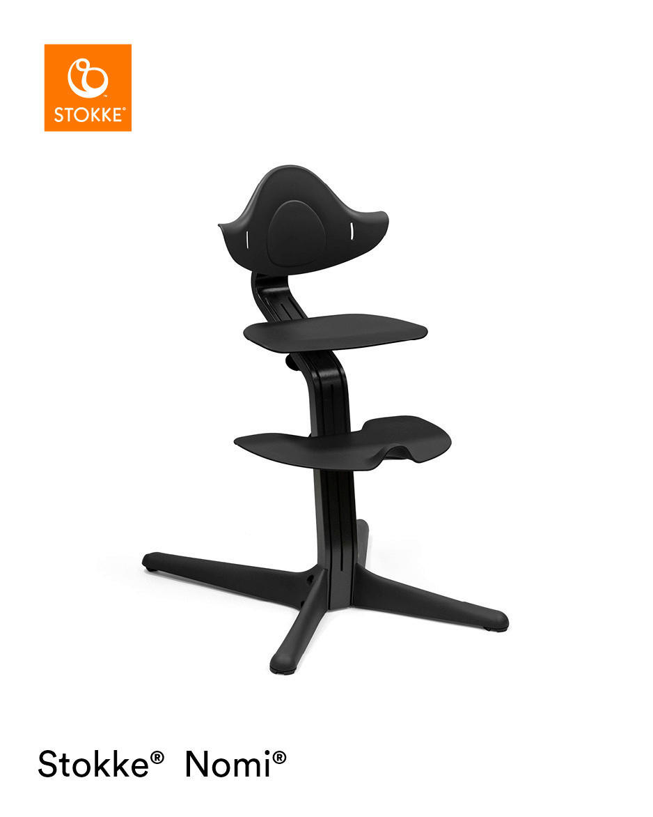 HOCHSTUHL Nomi Schwarz  - Schwarz, Basics, Holz (52/83.50/59cm) - Stokke