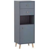 HIGHBOARD Schildmeyer Bjarne  in 40,3/113,4/33,1 cm  - Blau/Petrol, MODERN, Holz/Holzwerkstoff (40,3/113,4/33,1cm) - Stylife
