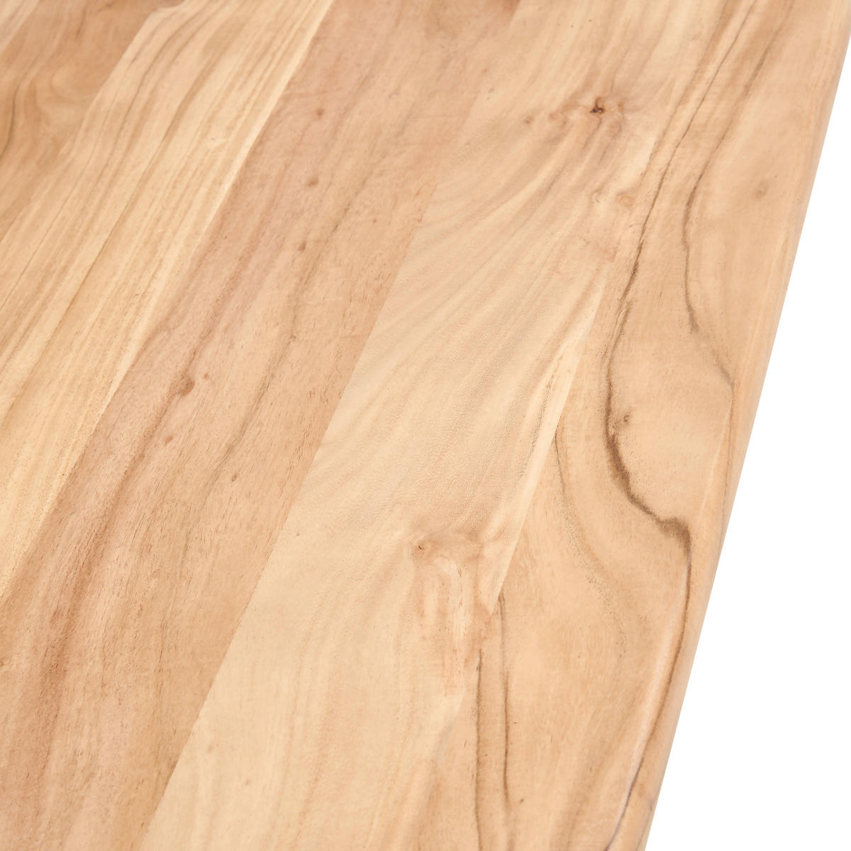 ESSTISCH in Holz 140/140/76 cm   - Schwarz/Akaziefarben, Modern, Holz (140/140/76cm) - Livetastic