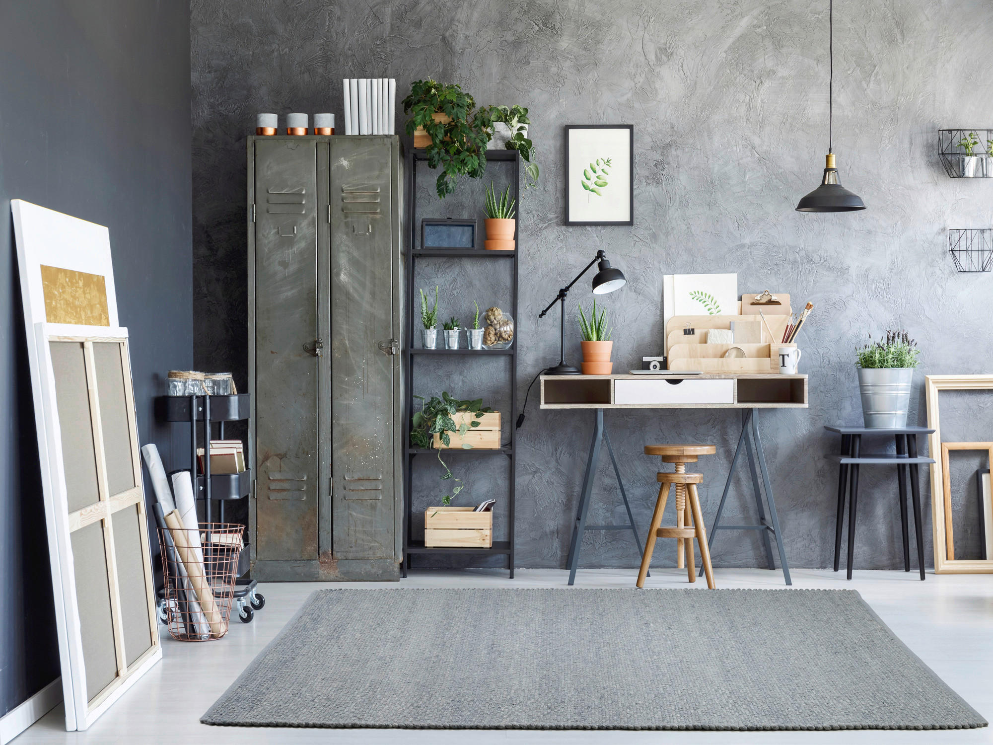 HANDWEBTEPPICH 70/140 cm Helsinki  - Blau/Grau, Basics, Textil (70/140cm) - Linea Natura
