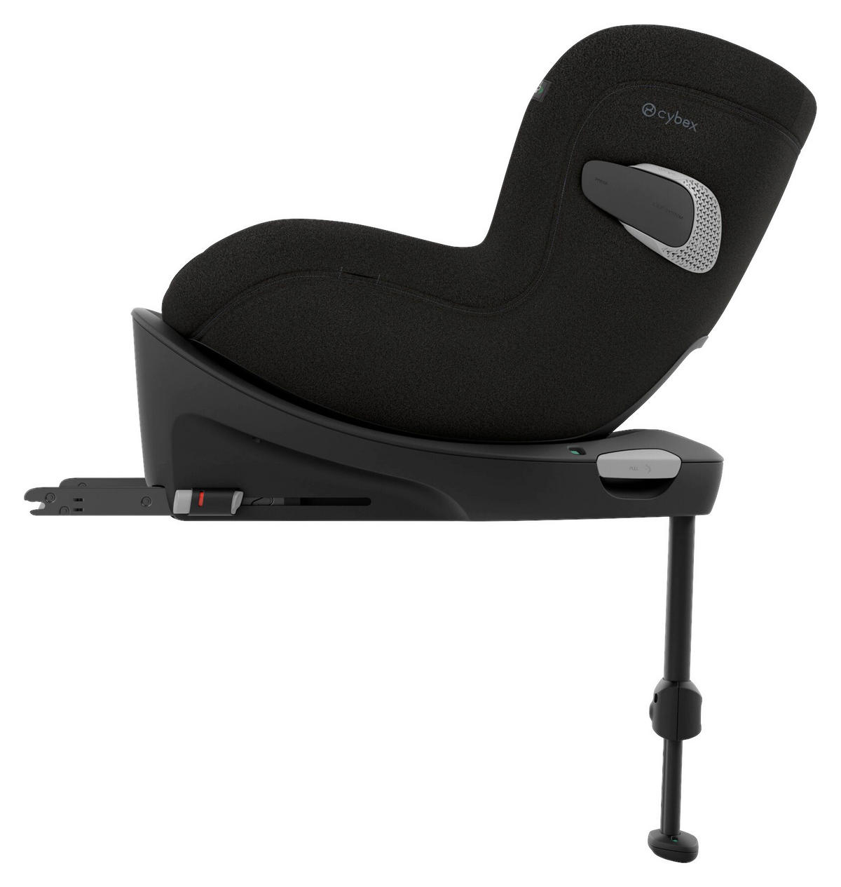 REBOARDER-KINDERSITZ Sirona Ti Plus  - Schwarz, Basics, Kunststoff/Textil (71/44/75cm) - cybex PLATINUM
